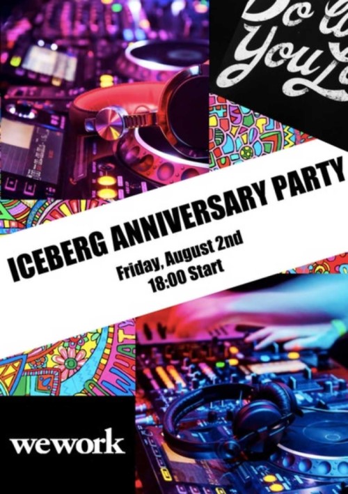 iceberge anniversary party